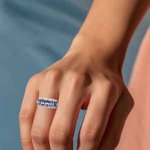 NEW Genuine Tanzanite Ring Size 7